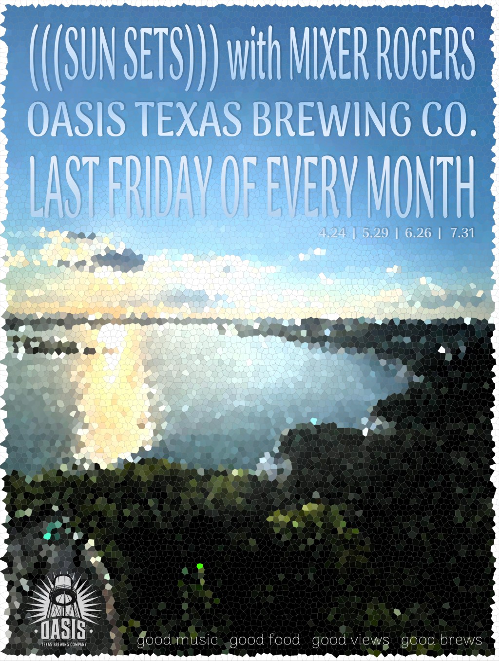 Last Fridays at Oasis Texas Brewing&nbsp;Co.